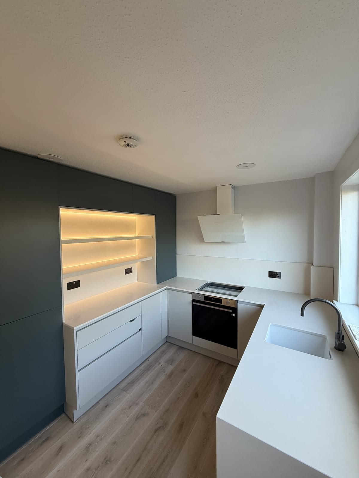A finished home wired and tested to BS 7671 by Snelling Electrical